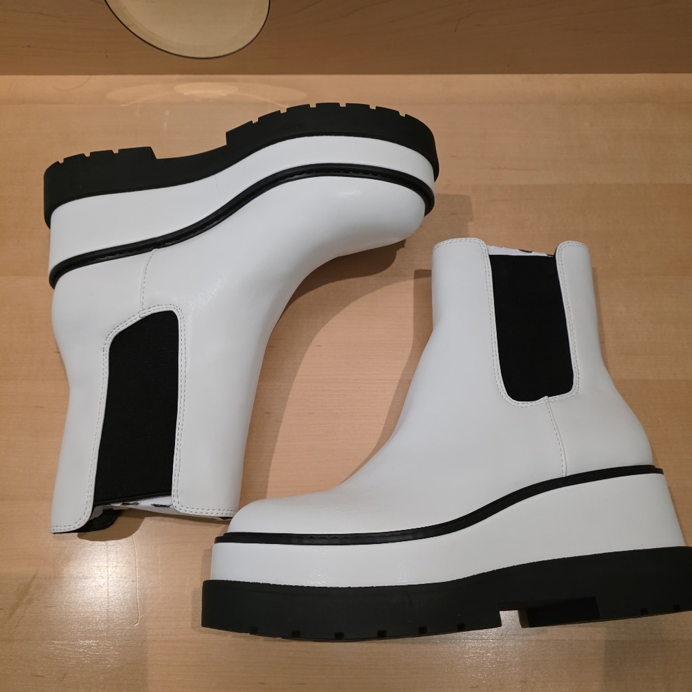 🔥Jessica Simpson | White Leather Boots